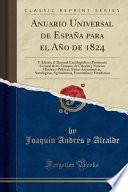 libro Anuario Universal De España Para El Año De 1824