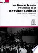 libro Las Ciencias Sociales Y Humanas En La Universidad De Antioquia