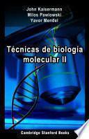 libro Técnicas De Biología Molecular Ii