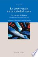 libro La Convivencia En La Sociedad Vasca   Vol. I