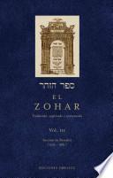 libro El Zohar, Vol. Iii