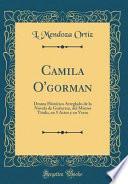 libro Camila O Gorman