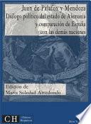 libro Diálogo Político Del Estado De Alemania Y Comparación De España Con Las Demás Naciones