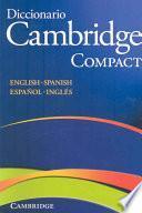 libro Diccionario Bilingue Cambridge Spanish English Paperback Compact Edition