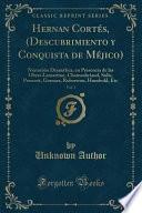 libro Hernan Cortés, (descubrimiento Y Conquista De Méjico), Vol. 3