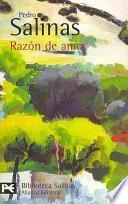 libro Razon De Amor / Love S Reason