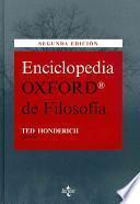 libro Enciclopedia Oxford De Filosofía