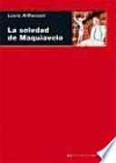 libro La Soledad De Maquiavelo