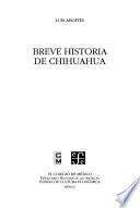 libro Breve Historia De Chihuahua