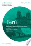libro Perú. La Búsqueda De La Democracia. Tomo 5 (1960 2010)