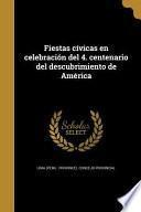 libro Spa Fiestas Civicas En Celebra