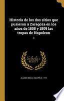 libro Spa Historia De Los Dos Sitios