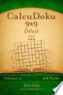 libro Calcudoku 9x9 Deluxe   Difícil   Volumen 13   468 Puzzles