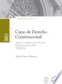 libro Curso De Derecho Constitucional