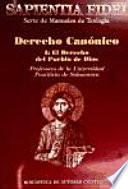 libro Derecho Canónico