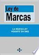 libro Ley De Marcas
