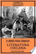 libro 3 Libros Para Conocer Literatura Chilena
