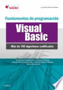 libro Fundamentos De Programación Visual Basic (100 Algoritmos Codificados)