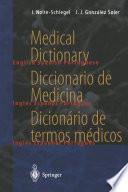 libro Medical Dictionary / Diccionario De Medicina / Dicionário De Termos Médicos