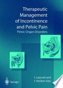 libro Therapeutic Management Of Incontinence And Pelvic Pain