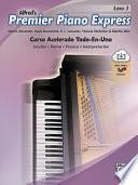 libro Premier Piano Express, Spanish Edition, Bk 3: An All-in-one Accelerated Course, Book & Online Audio/software