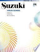 libro Suzuki Violin School