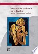 libro Insuficiencia Nutricional En El Ecuador