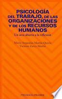 libro Psicología Del Trabajo, De Las Organizaciones Y De Los Recursos Humanos