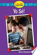 libro Yo Se! (i Can!): Emergent (nonfiction Readers)