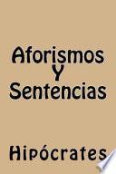 libro Aforismos Y Sentencias (spanish Edition)