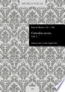 libro Cantadas Sacras Vol. 2