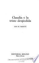 libro Claudia Y La Triste Despedida