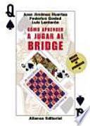 libro Cómo Aprender A Jugar Al Bridge