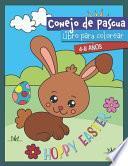 libro Conejo De Pascua Libro Para Colorear 4-8 Años