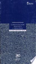 libro Constitución Política Y Realidad