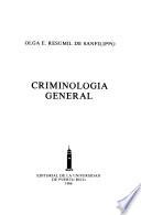 libro Criminología General