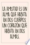 libro Cuaderno De Amistad