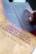 libro Cuestionarios Del Cuerpo De Maestros