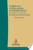 libro Currículo Y Evaluación En Matemáticas