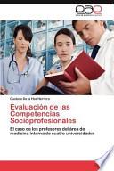 libro Evaluación De Las Competencias Socioprofesionales