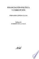 libro Financiación Política Y Corrupción