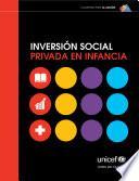 libro Inversión Social Privada En Infancia.