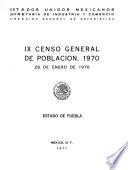 libro Ix Censo General De Poblacin 1970. 28 De Enero De 1970