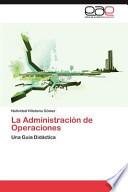 libro La Administración De Operaciones