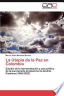 libro La Utopía De La Paz En Colombi
