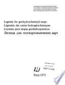 libro Legends For Geohydrochemical Maps