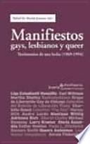 libro Manifiestos Gays, Lesbianos Y Queer