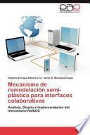libro Mecanismo De Remodelación Semi Plástica Para Interfaces Colaborativas