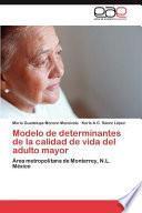 libro Modelo De Determinantes De La Calidad De Vida Del Adulto Mayor