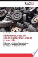 libro Nanocompuesto De Caucho Natural Reforzado Con Arcilla
